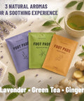Tolevita Pads 30 Foot Pads Per Pack With Wood Vinegar Bamboo Vinegar Tourmaline And Natural Extracts 3 Aromas Green Tea Ginger And Lavender Relaxation Circulation And Daily Wellness