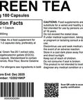 Green Tea Extract 180 Capsules 850mg High Strength Capsules Powerful Antioxidant UK Made. Pharmaceutical Grade