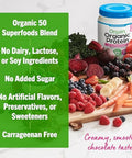 Orgain Organic Vegan Protein + 50 Superfoods Powder Vanilla Bean 21G Plant Based Protein 8G Prebiotic Fiber No Lactose Ingredients Gluten No Added Sugar 1.12 Lb (Packaging May Vary)