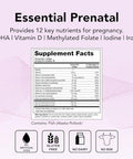 Theralogix Theranatal One Prenatal Vitamin 90Day Supply Prenatal Multivitamin With Dha Vitamin D3 Methylated Folate Iron & More To Support A Healthy Pregnancy Nsf 90 Softgels