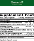 Emerald Labs Bundle With Deep Immune Health (60 Veg Caps) & Elderberry Plus (60 Veg Caps) - Immune Support With European Elderberry Extract, Vitamin C, Maitake Gold Mushrooms, Meriva Turmeric & More