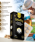 Manuka Honey Lozenges, 16 Count Made W/UMF 20+, MGO 1046 New Zealand Manuka Honey, UMF Certified, Monofloral, Traceable from Hive to Hand