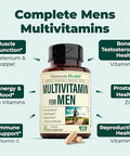 Vegan Multivitamins for Vegans and Vegetarians and Complete Multivitamin for Men