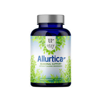 Utzy Naturals Utzy Sinus And Respiratory Support Bundle | Allurtica And Omega 3 Fish Oil