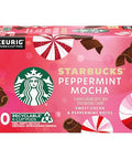 Starbucks Flavored K-Cup Coffee Pods ÃƒÂ¢Ã¢â€šÂ¬Ã¢â‚¬Â Peppermint Mocha for Keurig Brewers ÃƒÂ¢Ã¢â€šÂ¬Ã¢â‚¬Â 1 box (10 pods)