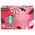 Starbucks Flavored K-Cup Coffee Pods ÃƒÂ¢Ã¢â€šÂ¬Ã¢â‚¬Â Peppermint Mocha for Keurig Brewers ÃƒÂ¢Ã¢â€šÂ¬Ã¢â‚¬Â 1 box (10 pods)