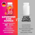 IvyBears Superpower Kids Multivitamin Gummies for Immune Support Strengthen Childrens Immune Systems with Vitamins C D2 B6 A Fully Natural BerryFlavored GermanMade Daily Supplement