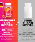 IvyBears Superpower Kids Multivitamin Gummies for Immune Support Strengthen Children's Immune Systems with Vitamins C D2 B6 A Fully Natural BerryFlavored GermanMade Daily Supplement