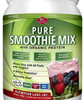 Olympian Labs Pure Smoothie Mix Pea Protein Powder Plus Probiotics Vitamins Minerals Cla & Flax Seed.