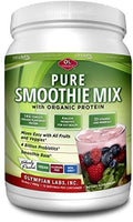 Olympian Labs Pure Smoothie Mix Pea Protein Powder Plus Probiotics Vitamins Minerals Cla & Flax Seed.