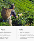FKRO Organic Okumidori Ceremonial Grade Matcha Green Tea Powder | Award-Winning Family Farm Direct from Japan Single Cultivar 1st Harvest Stone-Ground Air-Flown Monthly 30g Pouch