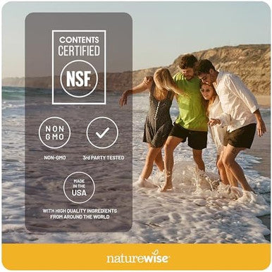 Naturewise Vitamin D3 5000Iu (125 Mcg) 1 Year Supply For Healthy Muscle Function, And Immune Support, Non-Gmo, Gluten In Cold-Pressed Olive Oil, Packaging Vary ( Mini Softgel), 360 Count