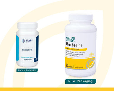 Klaire Labs Berberine Hci 500Mg - Berberine Supplement - Gluten-, Hypoallergenic Berberine Supplement (120 Capsules)