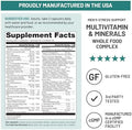 NatureWise Multivitamin for Men + Stress Support + Fulvic Ionic Minerals + Probiotics for Immunity Male Health Digestion + Whole Organic Foods Vegetarian NonGMO 60 Capsules[1Month Supply]