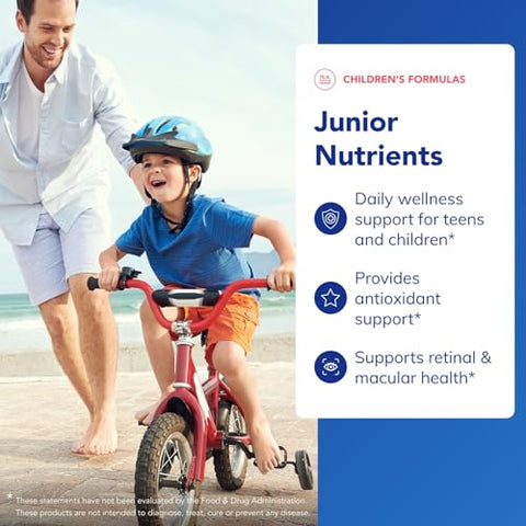 Pure Encapsulations Junior Nutrients - Kids & Teens Multivitamin - Without Iron - With Calcium Vitamin D3 & Vitamin C - Non-Gmo & Vegetarian 120 Capsules