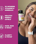 Vimerson Health Vegan Multivitamins for Vegans and Vegetarians and Multivitamin for Women