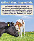 Holy Cow Health Colostrum Capsules Pure Undiluted + Highly Bioactive
