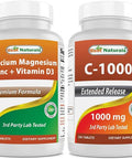 Best Naturals Cal Mag Zinc With Vitamin D3 & Vitamin C 1000 Mg