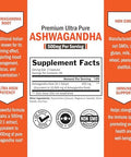 Extra Strength Ashwagandha Capsules (2 Month Supply) Plus Turmeric Curcumin With Black Pepper Extract 1500Mg Complex (Trial Size)