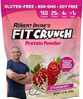 Fit Crunch Triblend Whey Protein Keto Friendly Low Calories High Protein Gluten Soy (18 Servings Chocolate Deluxe)