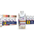 Ensure Max Protein Nutrition Shakes Variety Pack With 30G Of Protein 1G Of Sugar & Max Protein Nutrition Shake Liquid With 30G Of Protein 1G Of Sugar High Protein Shake