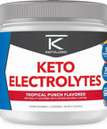 Ketologic Keto Electrolyte Powder (Blue Raspberry) 30 Servings Sugar Hydration Drink Mix With Gobhb Complex