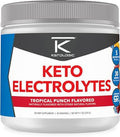 Ketologic Keto Electrolyte Powder (Blue Raspberry) 30 Servings Sugar Hydration Drink Mix With Gobhb Complex