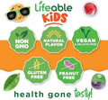 Lifeable Kids Vitamin D3 K2 Gummies 500iu D3 and K2 100mcg Great Tasting D3 and K2 Supplements for Bone Health and Immunity VIT D3 K2 for Kids 60 Gummies