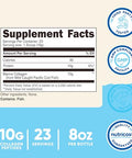Nutricost Marine Collagen Powder Wild Caught Fish (8 Oz) - 23 Servings 10 G Protein Per Serving Alaskan Wild-Caught