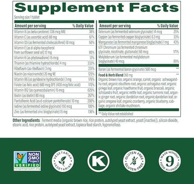 Megafood Men'S 40+ One Daily Multivitamin For Men With Vitamin B, Vitamin D3, Selenium, Zinc & Real Food - Immune Support, Energy Metabolism, And Muscle & Bone Health ÃƒÂ¢Ã¢â€šÂ¬Ã¢â‚¬Å“ Non Gmo Vegetarian - 90 Tabs