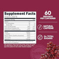 Nutricost Energy Drink Powder (Grape) (60 Servings) Pre Workout Supplement With Natural Flavors Nongmo Gluten