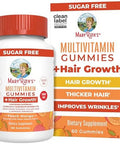 MaryRuth's Multivitamin Hair Growth Gummies Thicker Hair 30 Servings With Lustriva Biotin 10000mcg B Vitamins Formulated for Thicker Hair Wrinkles Fine Lines Skin Care