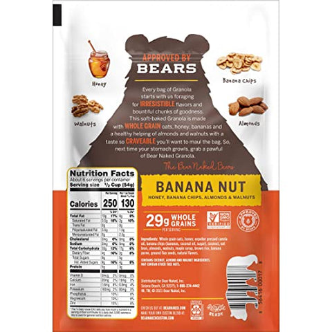 Bear Naked, All Natural Granola, Banana Nut, 12 oz