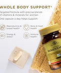 Solgar One Daily WomenS Multi Whole Body Support Highly Absorbable Delayed Release Vitamin For Women Supplement For Immune Heart Energy Stress Hair Skin Nails and Reproductive Health 60 Servings