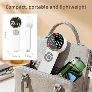 Holniva Handheld Red Light Therapy Device Near Infrared Wand For Face & Body With 5 Modes And 21 Leds Portable Red Light Therapy Wandfor Knee Shoulder Back Joint And Muscle Pain Relief