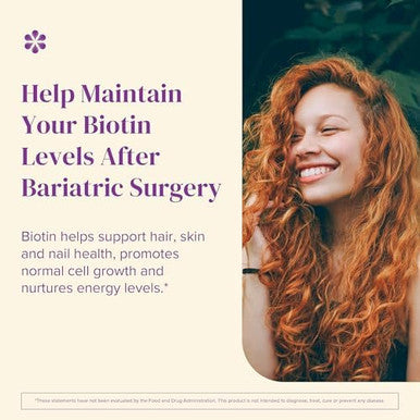 Barimelts Biotin 5000Mcg, 90 Fast-Dissolving Tablets (3-Month Supply), Sugar- Bariatric Vitamins For Women, Natural Strawberry FlavorÃƒÂ¢Ã¢â€šÂ¬Ã¢â‚¬Â¹