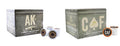 Black Rifle Coffee Company 64 Count Variety Bundle Pack (32 Caf) And (32 Ak Espresso) High Caffeine Coffee Pods Twice The Caffeine Of Average Coffee Helps Support Veterans And First Responders