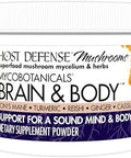 Host Defense Mycobotanicals Brain & Body Powder Digestive & Immune Support Supplement With Lion'S Mane & Reishi Mushroom Brain Supplement To Support Memory & Focus 3.5 Oz (33 Servings)