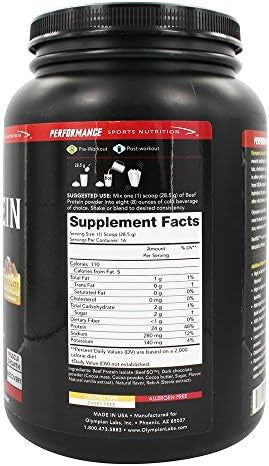 Olympian Labs Beef Protein Isolate Powder 24G Protein Bst 2 Grams Bcaa'S Muscle Building Amino Acids 1 Pound Flavored With Real Chocolate
