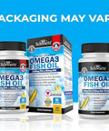 Daily Multivitamin For Women Capsules (1 Month Supply) Plus Triple Strength Omega 3 Fish Oil Softgels (2 Month Supply)
