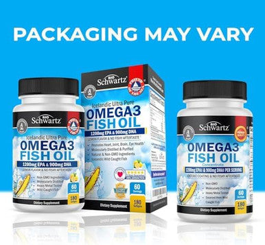 Daily Multivitamin For Women Capsules (1 Month Supply) Plus Triple Strength Omega 3 Fish Oil Softgels (2 Month Supply)