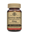 Solgar Gentle Iron - Ideal For Sensitive Stomachsred Blood Cell Supplement Non Constipating & Gmo & Chelated Zinc 250 Tablets - Zinc For Healthy Skin - Supports Cell Growth & Dna Formation