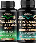 Nutraharmony Mullein Leaf Extract & Lions Mane Capsules