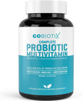 Gobiotix Probiotic Multivitamin Supplement - Daily Multivitamins With Probiotics - 25 Billion Cfu - Boost Immunity And Digestive Health, Probiotics For Women And Men - Gluten Pills - 90 Capsules
