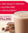Atkins Creamy Chocolate Meal Size Protein Shake 23G Protein Low Glycemic 4G Net Carb 1G Sugar Keto Friendly 12 Count