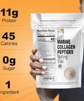 It'S Just Marine Collagen Peptides Powder - Unflavored Gluten Free Non-Gmo Heavy Metal Tested 20Oz