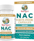 Maryruth's N Acetyl Cysteine Capsules 120 Count 1000Mg