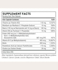 Thorne - Basic B-Complex - Tissue-Ready Vitamin B Complex Supplement With Choline - Supports Cellular Energy Production Brain Health & Red Blood Cell Formation - Gluten-Free 60 Servings