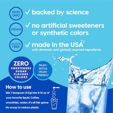 Hydrant Bulk Hydration Powder Unflavored Fast Acting Electrolyte Rehydration Powder 50 Servings