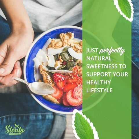 Stevita Stevia with Xylitol Supreme 8 oz Pouch AllNatural Stevia Extract Natural Sweetener No Calories NonGMO Vegan Kosher Keto Paleo Gluten Free ErythritolFree 227 Servings